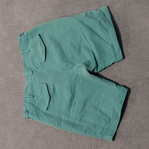 David Mayer Naman Linen Bermuda Shorts - Picture 8 of 10